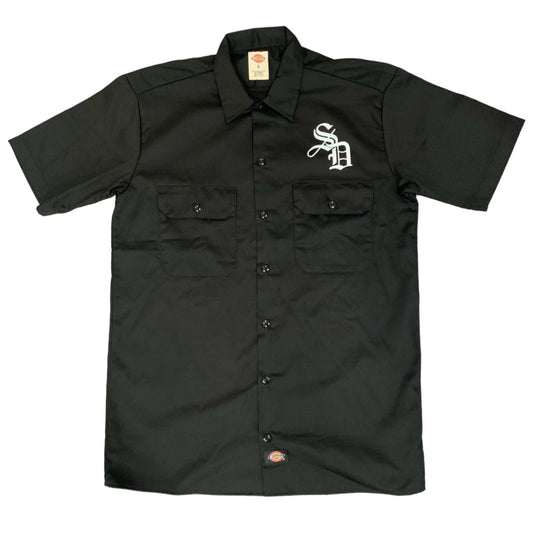 Stay Dangerous Short Sleeve Dickies Shirt