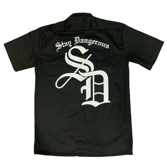 Stay Dangerous Short Sleeve Dickies Shirt