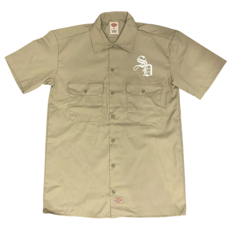 Stay Dangerous Short Sleeve Dickies Shirt